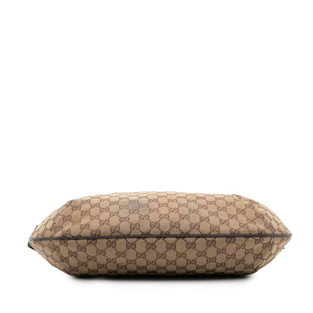 Gucci GG Canvas Web Half Moon Crossbody - 3