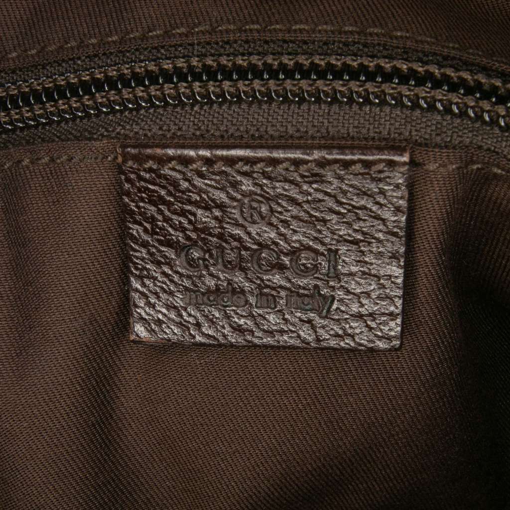 Gucci GG Canvas Web Half Moon Crossbody - 5