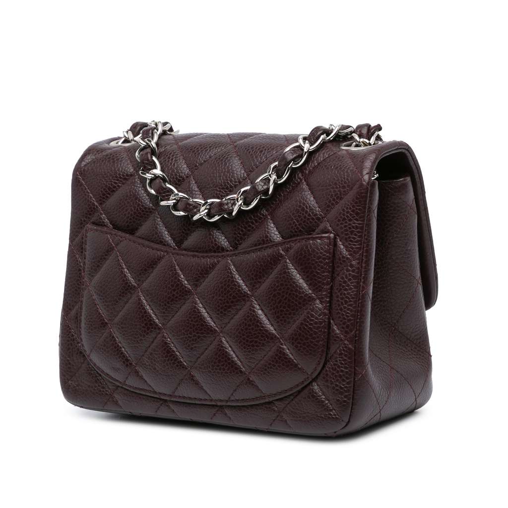 Chanel Mini Square Classic Caviar Single Flap - 2