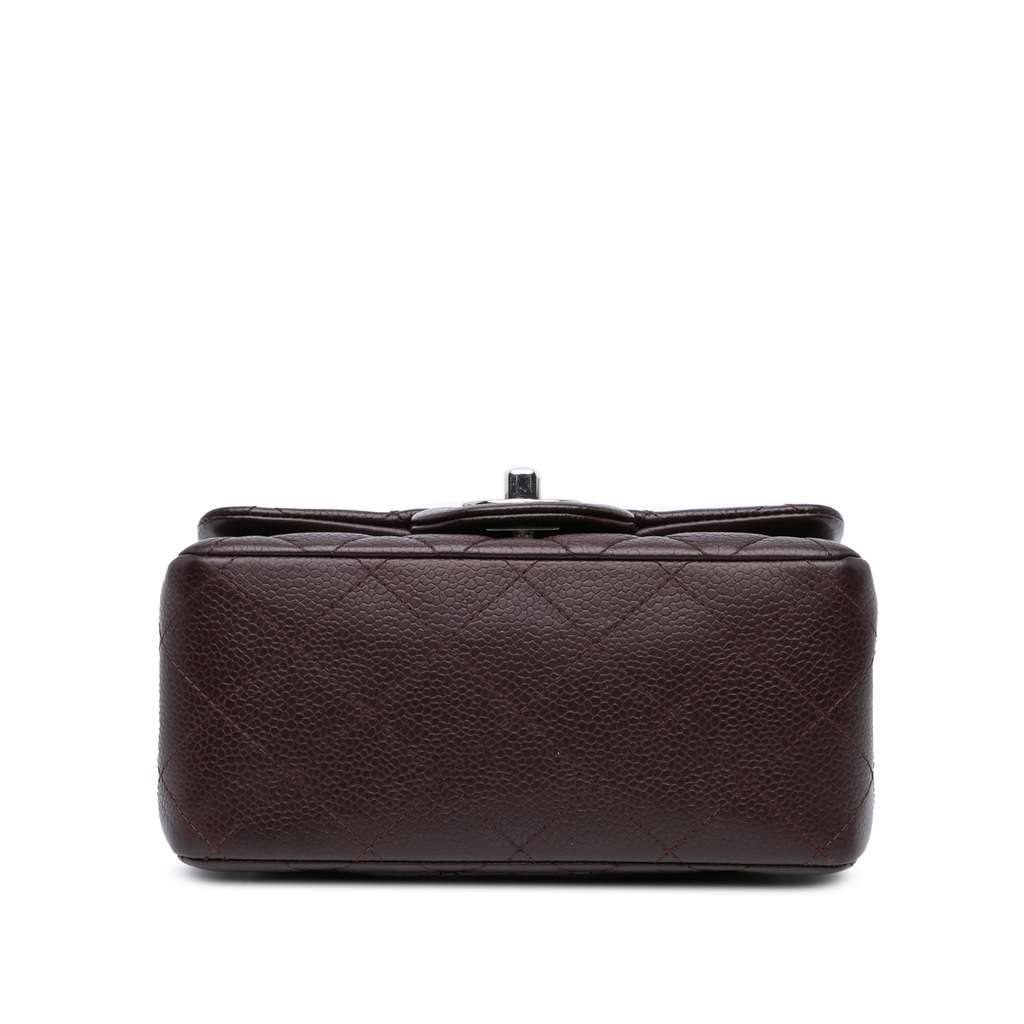 Chanel Mini Square Classic Caviar Single Flap - 3