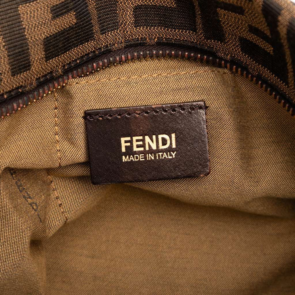 Fendi Medium Zucca Canvas Chef Shoulder Bag - Detail 1