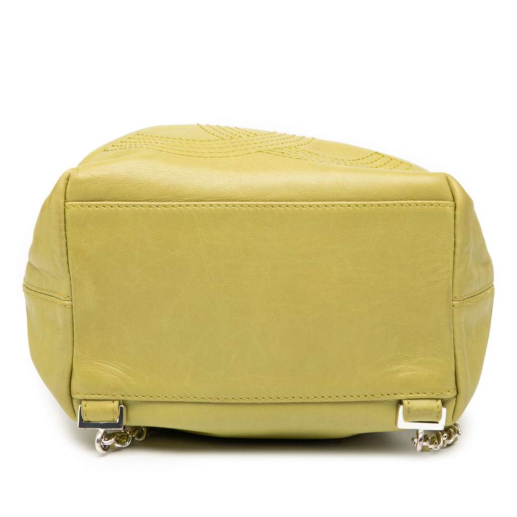 Chanel CC Lambskin Drawstring Backpack - Image 6