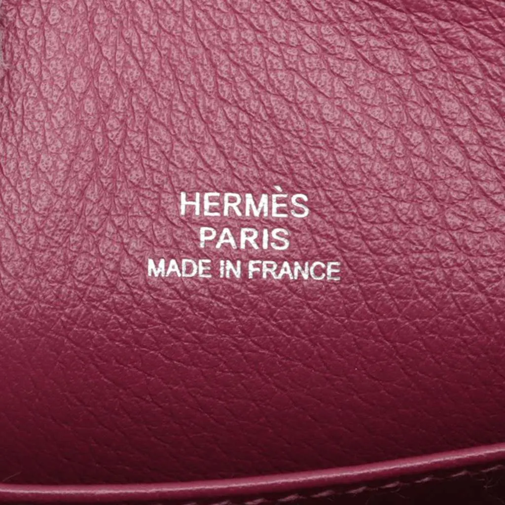 Hermès Micro Mini Evercolor Bolide 1923 Purple Leather Very good - Box View
