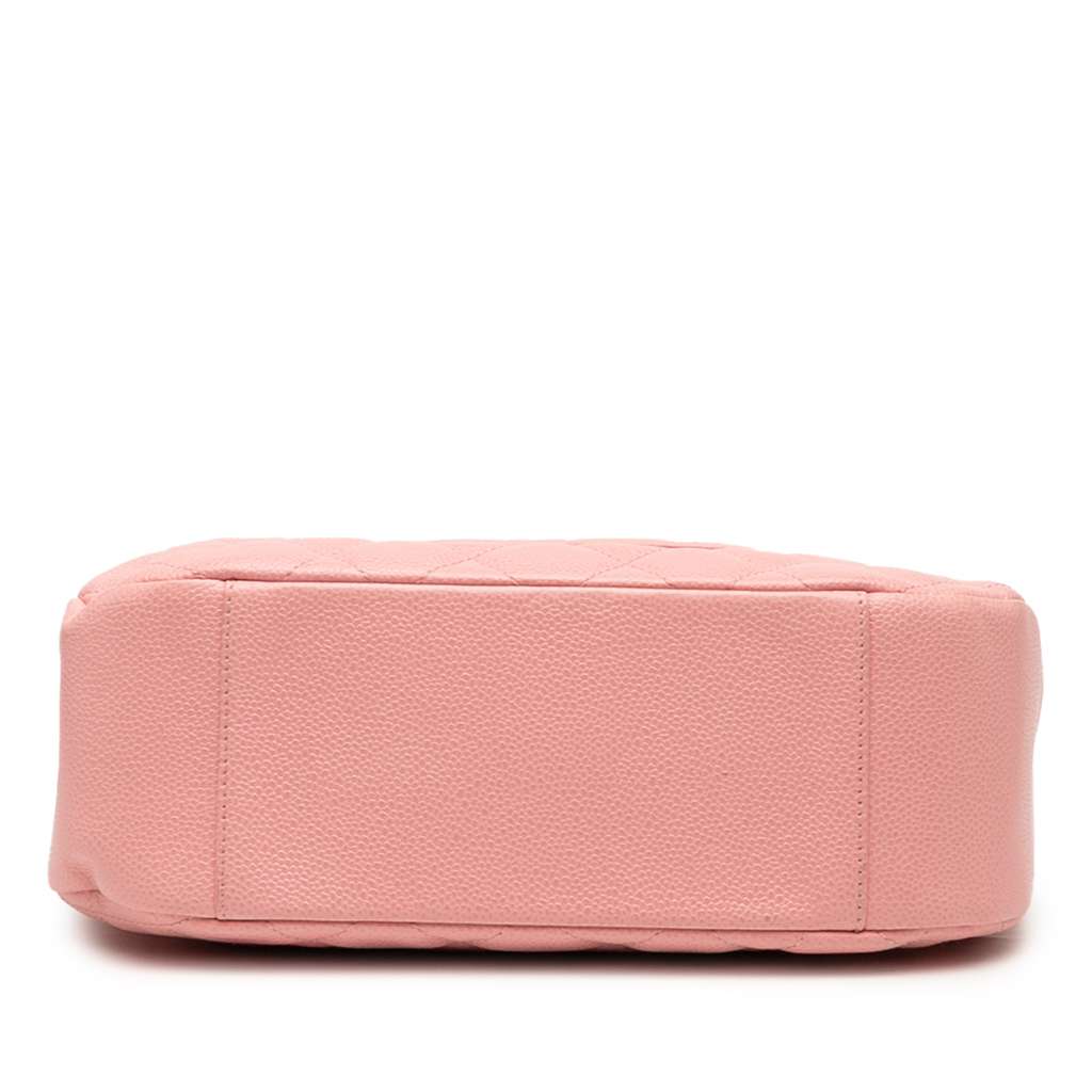 Chanel Quilted Caviar Timeless Shoulder Bag - Image 6