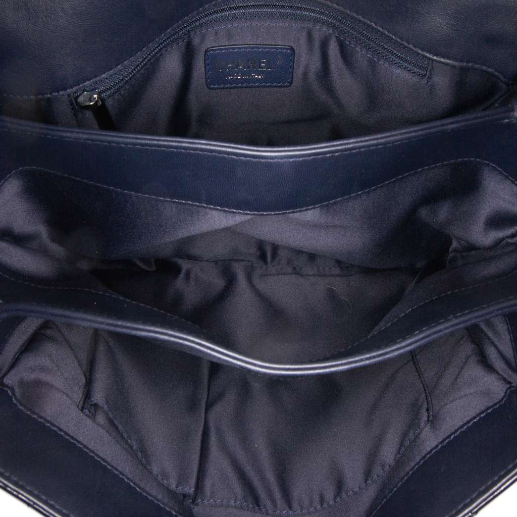 Chanel Jumbo Patent 3 Accordion Flap - 4