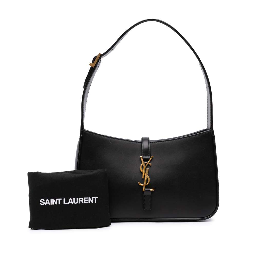 Saint Laurent Smooth Calfskin Le 5 a 7 Hobo - Image 14