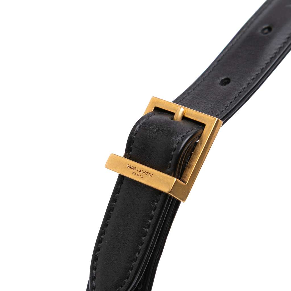 Saint Laurent Smooth Calfskin Le 5 a 7 Hobo - Image 12