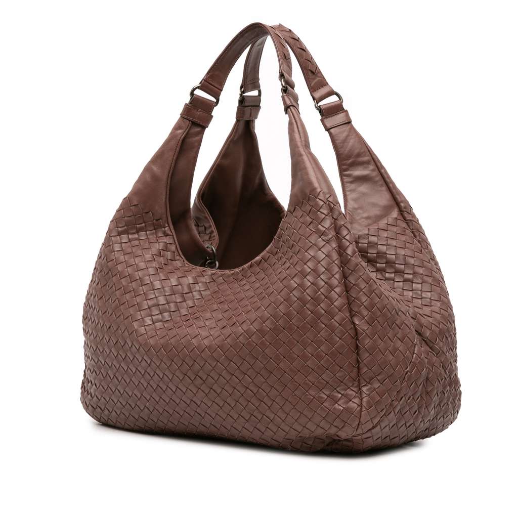 Bottega Veneta Large Nappa Intrecciato Campana Hobo - Back view