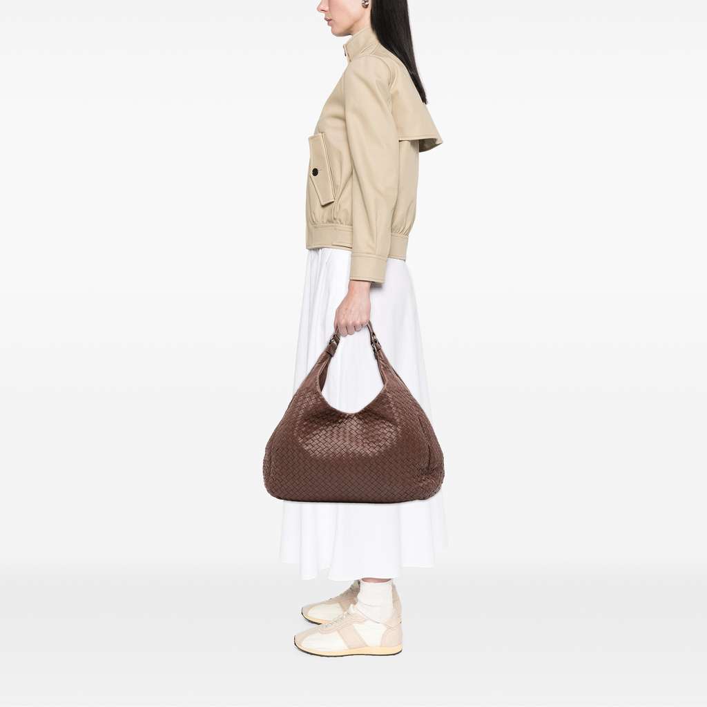 Bottega Veneta Large Nappa Intrecciato Campana Hobo - Image 12
