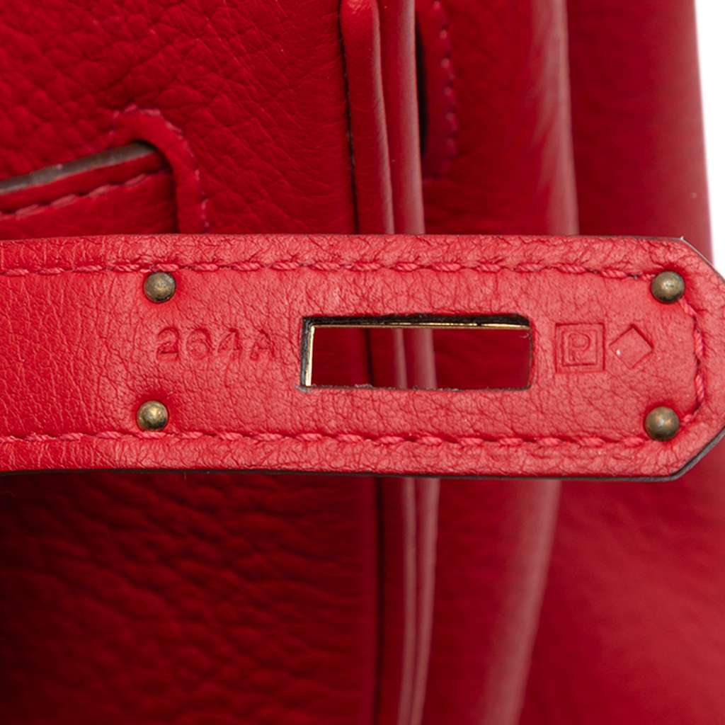 Hermès Togo Birkin Retourne 35 - Detail 1