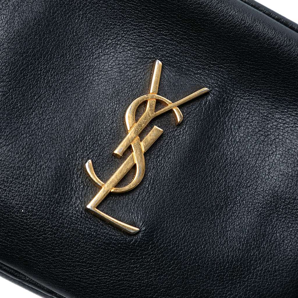 Saint Laurent Calfskin Monogram Blogger Bag - Side view