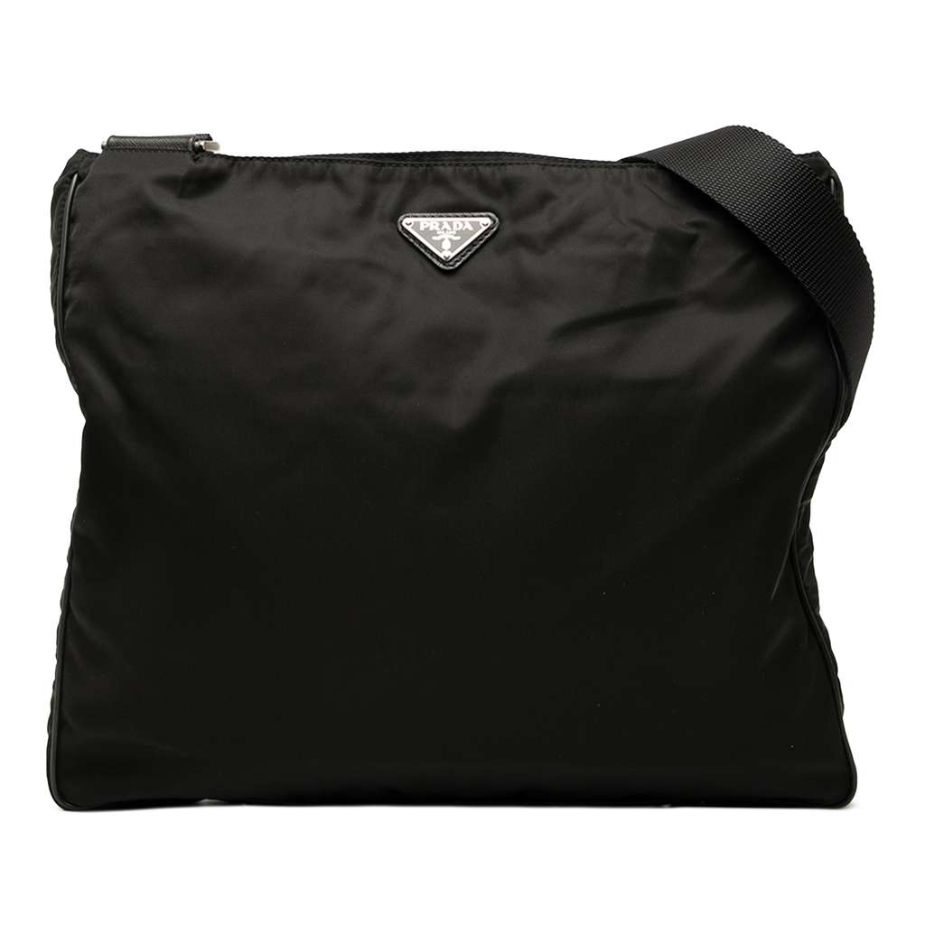 Prada Tessuto Zip Top Crossbody