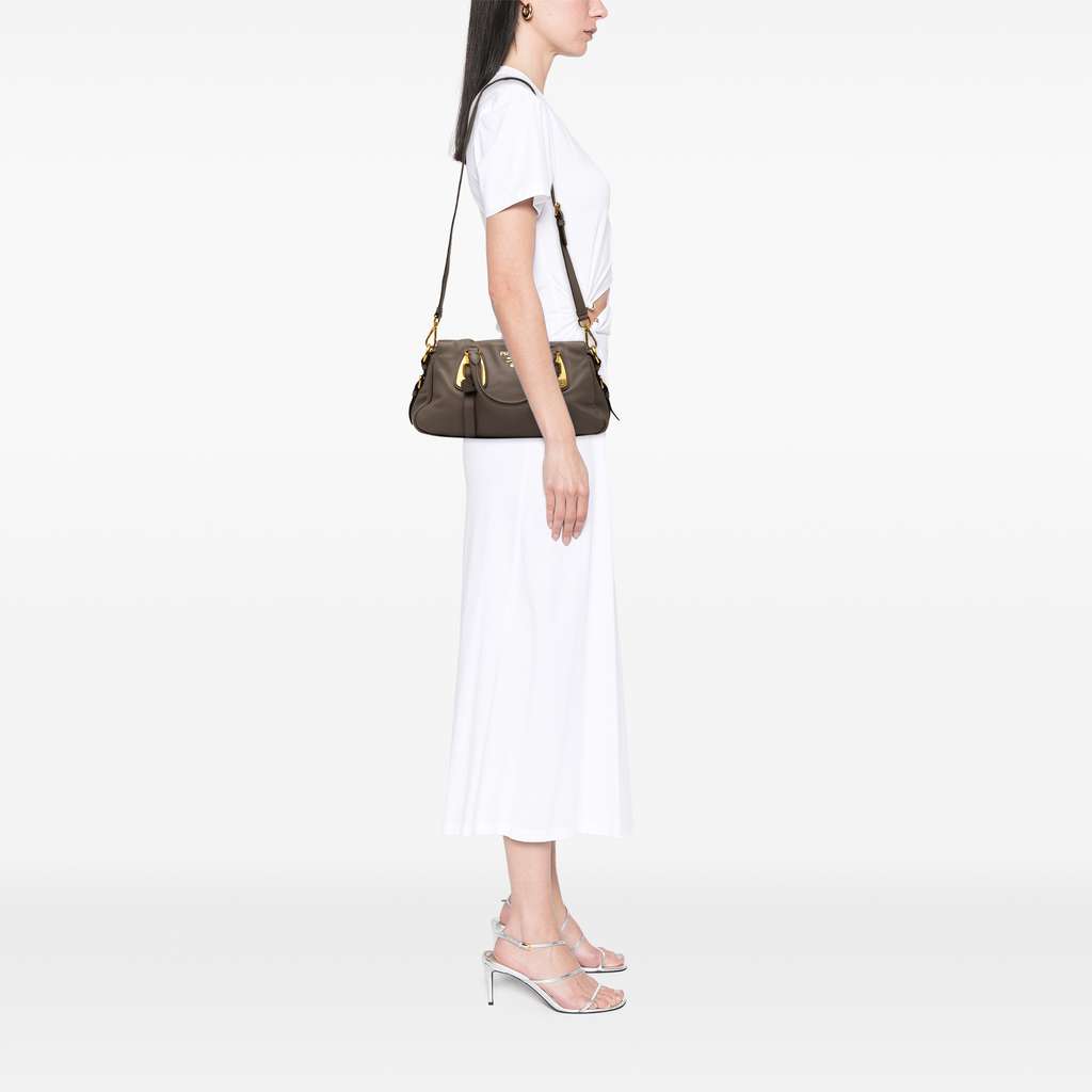 Prada Soft Calfskin Shopping Satchel - Detail 1