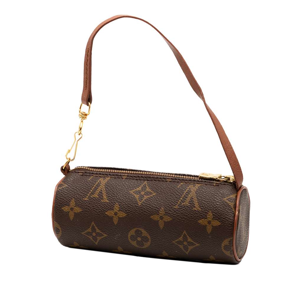 Louis Vuitton Monogram Papillon Pochette - Back view