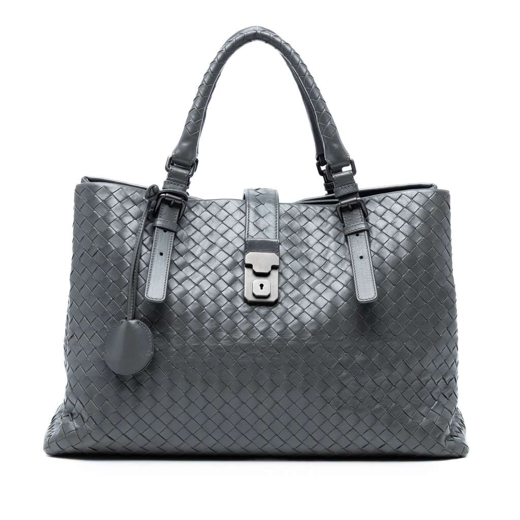 Bottega Veneta Medium Nappa Intrecciato Roma Tote