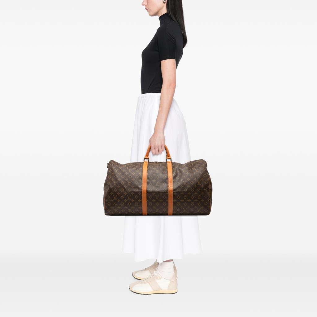 Louis Vuitton Monogram Keepall Bandouliere 60 - Image 11