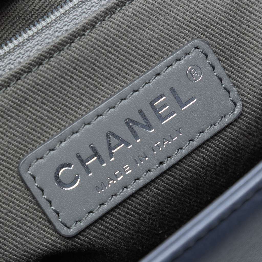 Chanel Large Quilted Lambskin Boy Flap - Side view