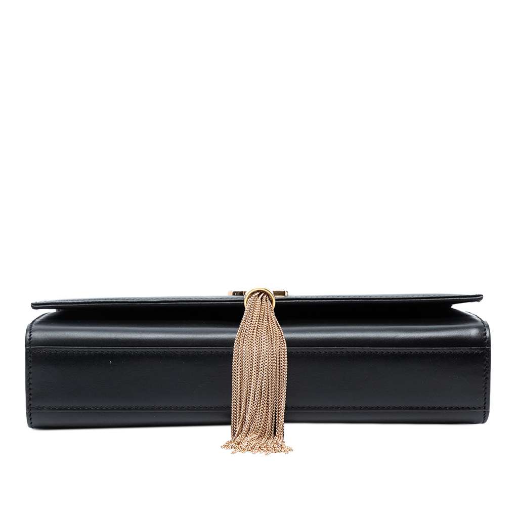 Saint Laurent Medium Smooth Calfskin Classic Monogram Kate Tassel Crossbody - Image 6