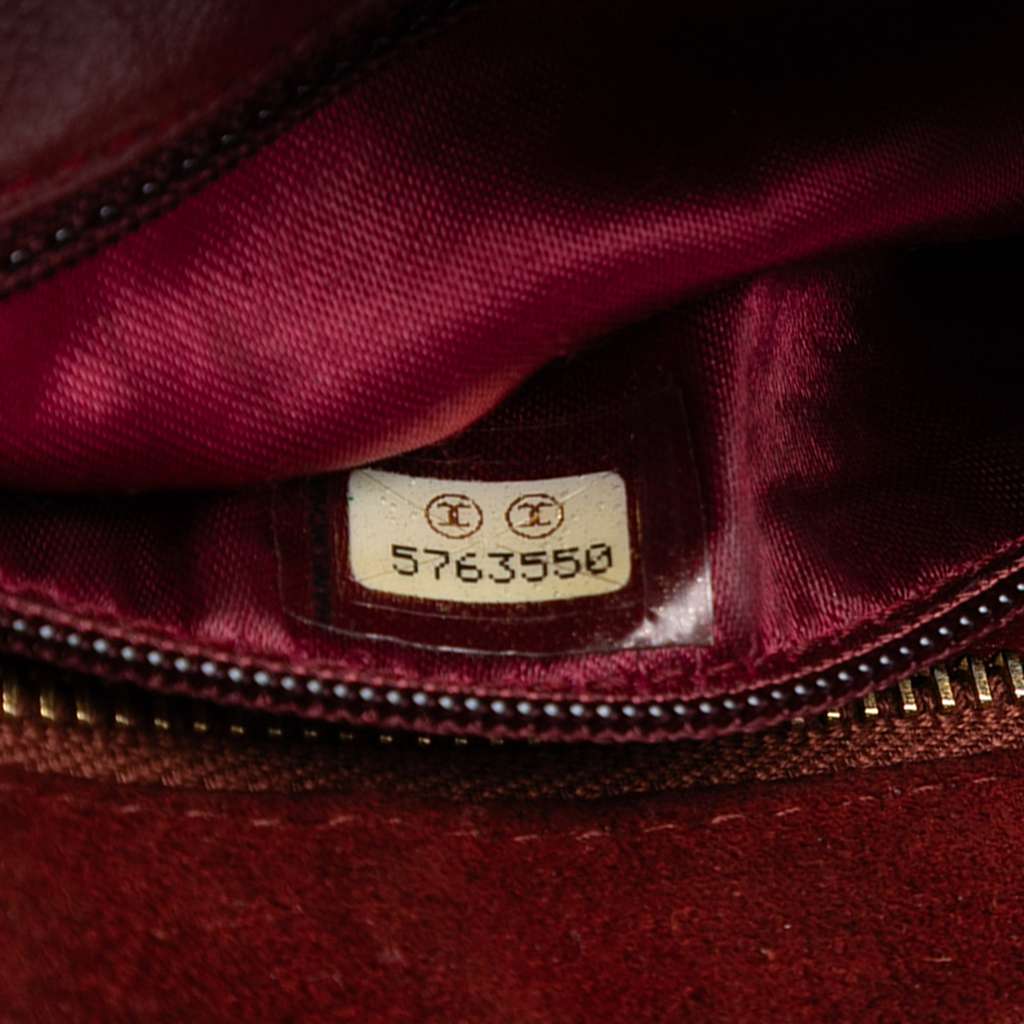 Chanel CC Quilted Suede Tassel Crossbody - Detail 1