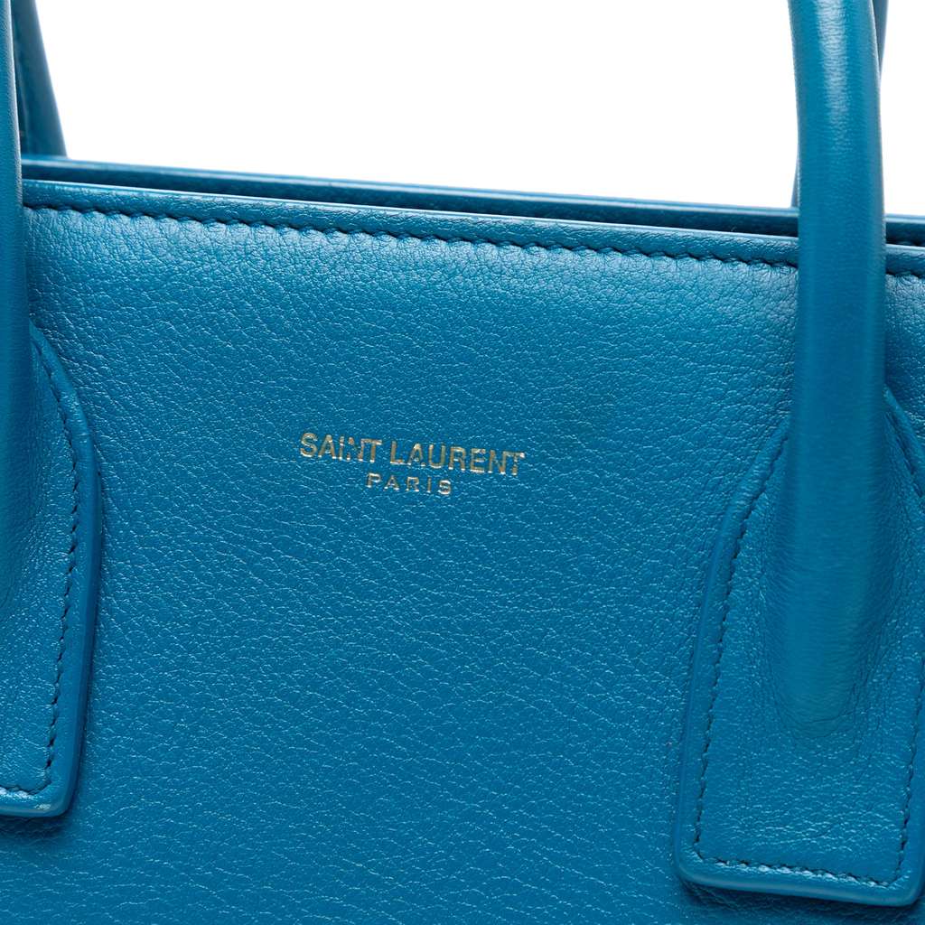Saint Laurent Baby Leather Sac De Jour Satchel - Detail 1