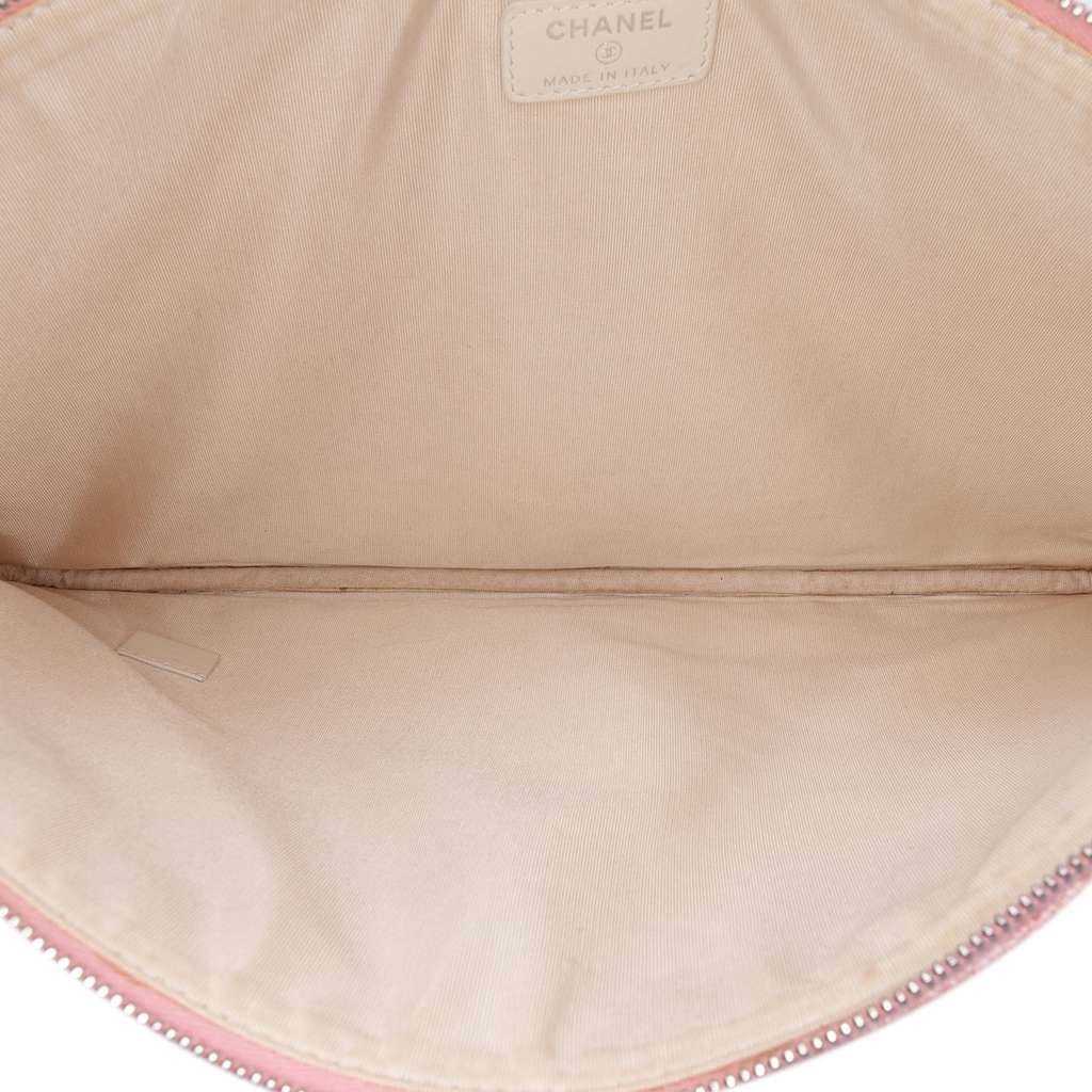 Chanel Large Raffia Deauville O Case Clutch - 4