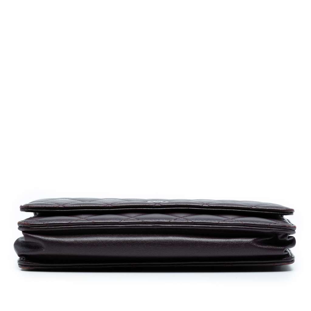 Chanel CC Quilted Lambskin Wallet on Chain - Image 6