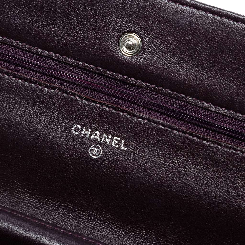Chanel CC Quilted Lambskin Wallet on Chain - Detail 1