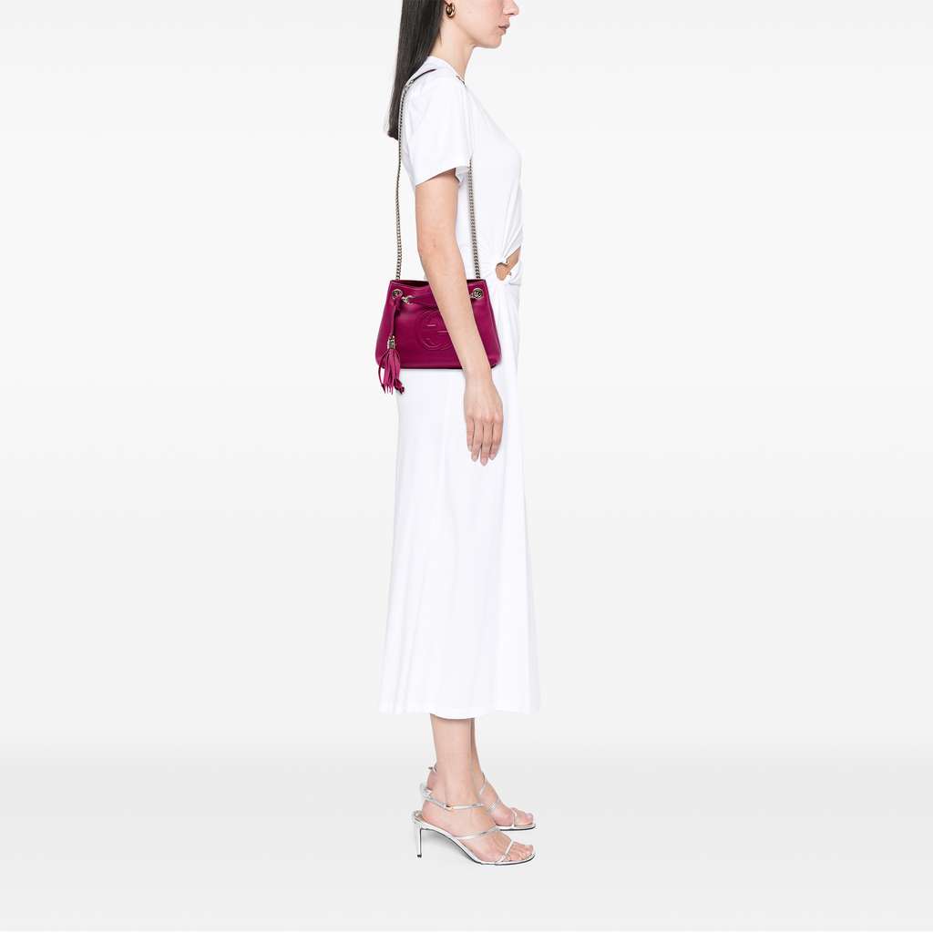 Gucci Small Leather Soho Chain Tote - Detail 2