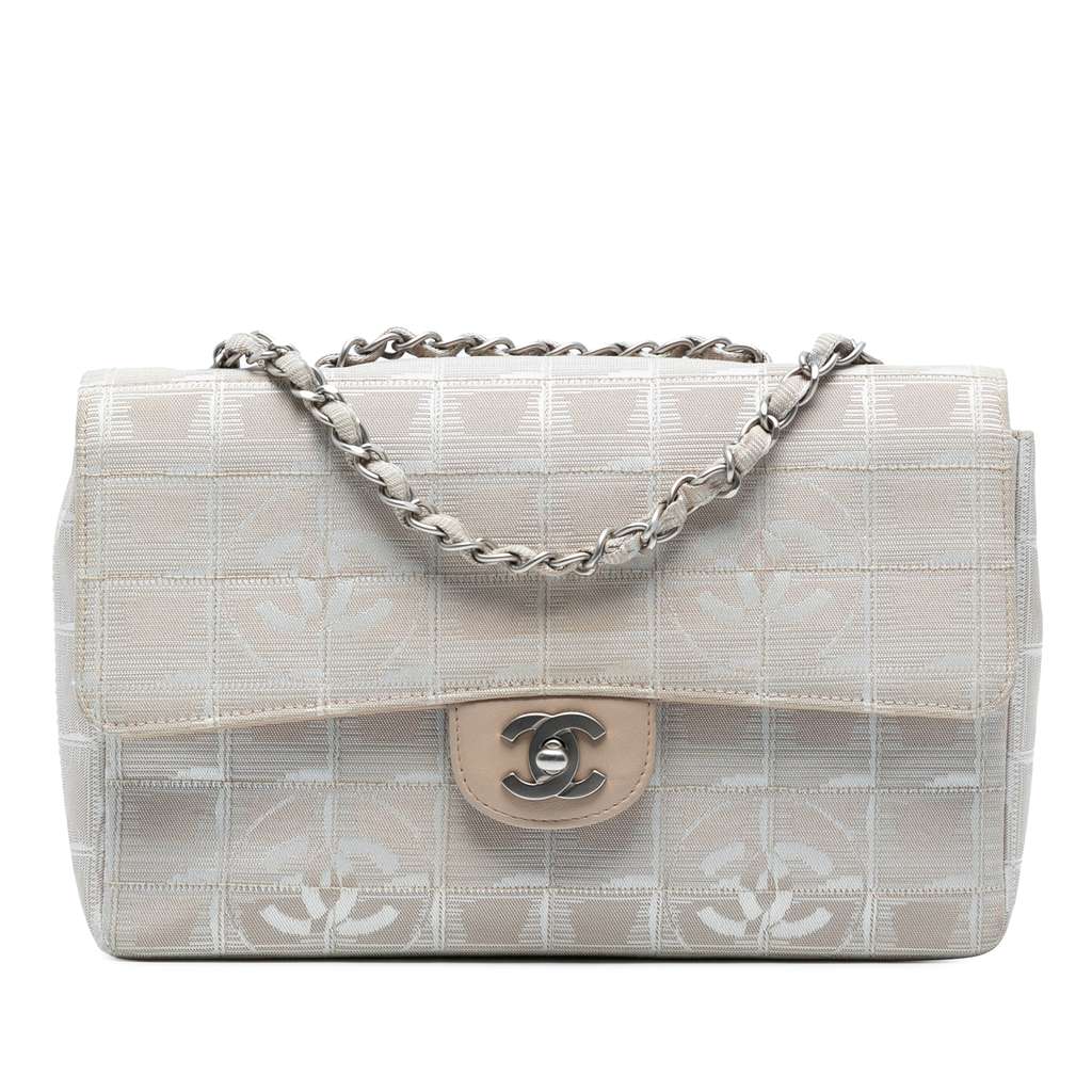 Chanel Medium New Travel Line Nylon Single Flap