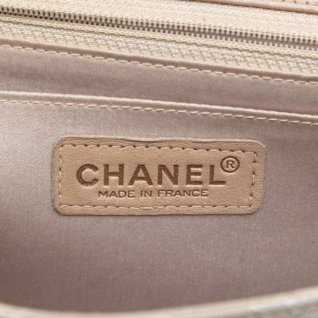 Chanel Medium New Travel Line Nylon Single Flap - Side view