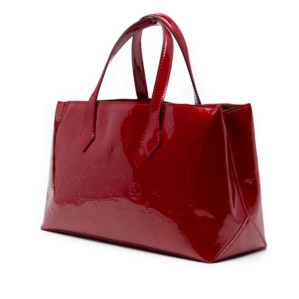 Louis Vuitton Monogram Vernis Wilshire PM - Back view