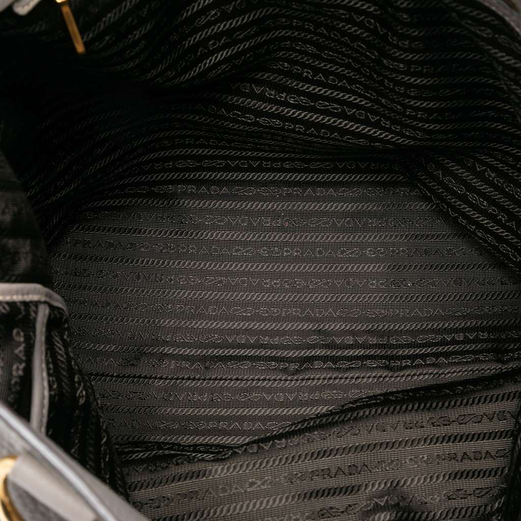 Prada Vitello Daino Open Convertible Tote - 4