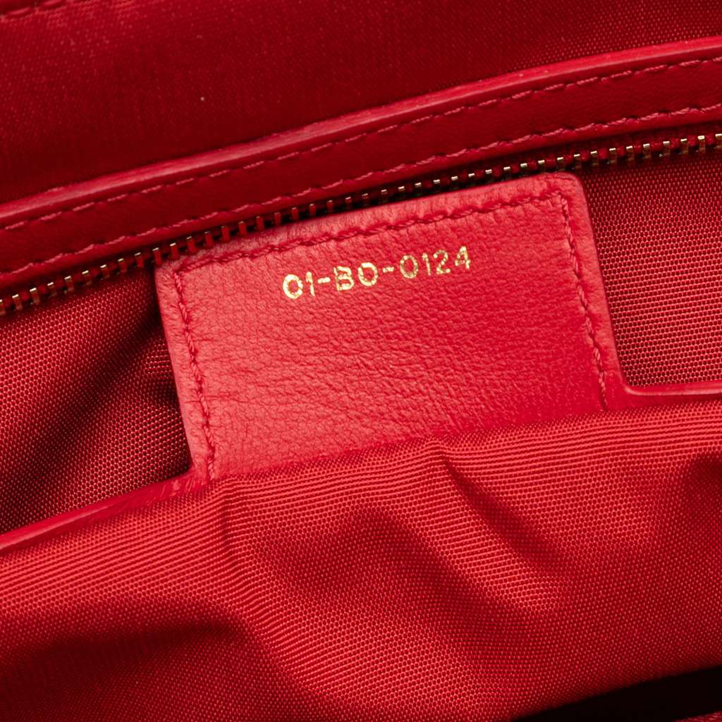 Dior Large Lambskin Cannage Soft Zipped Lady Dior Shopping Tote - Detail 1