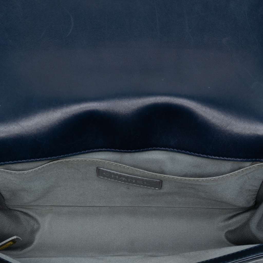 Chanel Old Medium Quilted Lambskin Boy Flap - 4