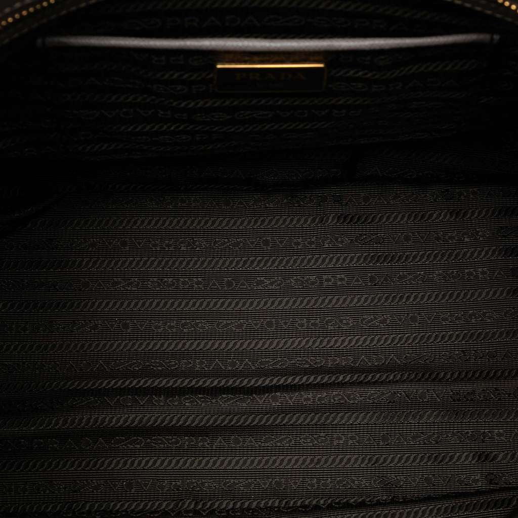 Prada Medium Saffiano Lux Galleria Double Zip Satchel - 4