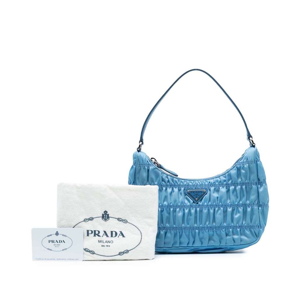 Prada Tessuto Gaufre Re Edition Shoulder Bag - Detail 2