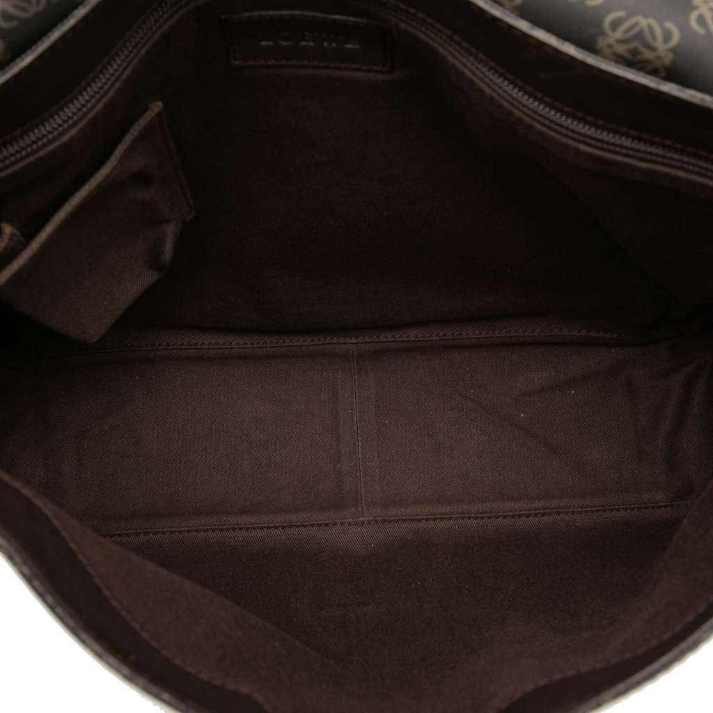 Loewe Anagram Coated Canvas Flap Crossbody - 4