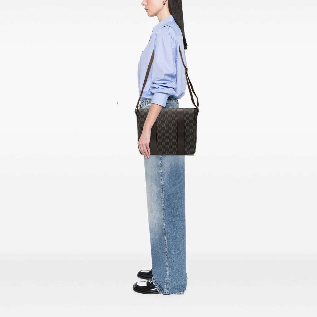 Loewe Anagram Coated Canvas Flap Crossbody - Detail 2