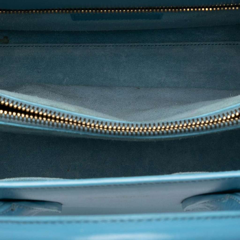 Saint Laurent Small Leather Sac De Jour Satchel - 4