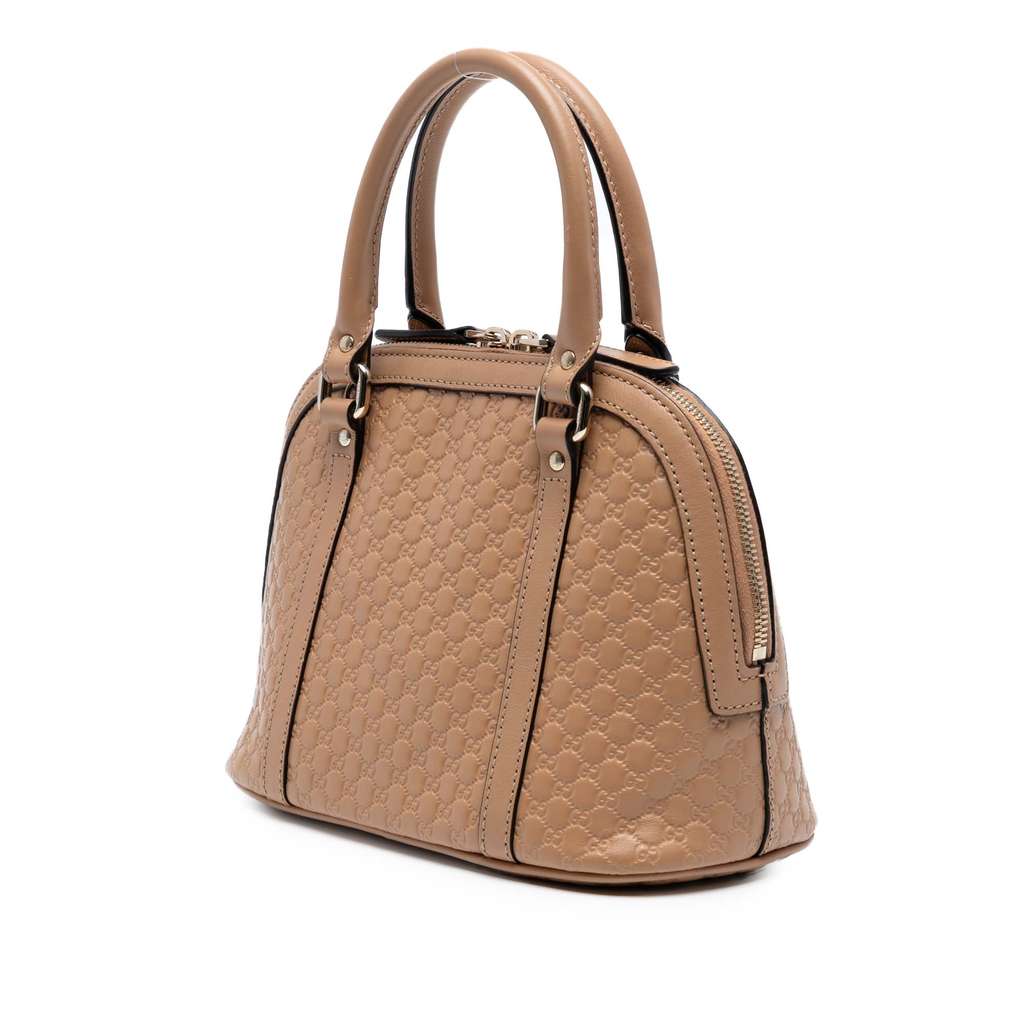 Gucci Mini Microguccissima Dome Satchel - Back view