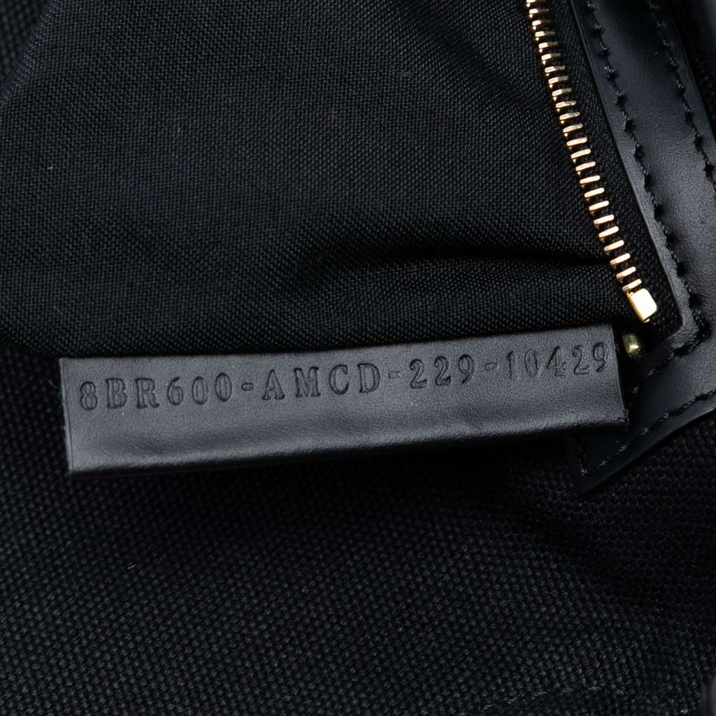 Fendi Zucca Embroidered Canvas Baguette Satchel - Detail 1