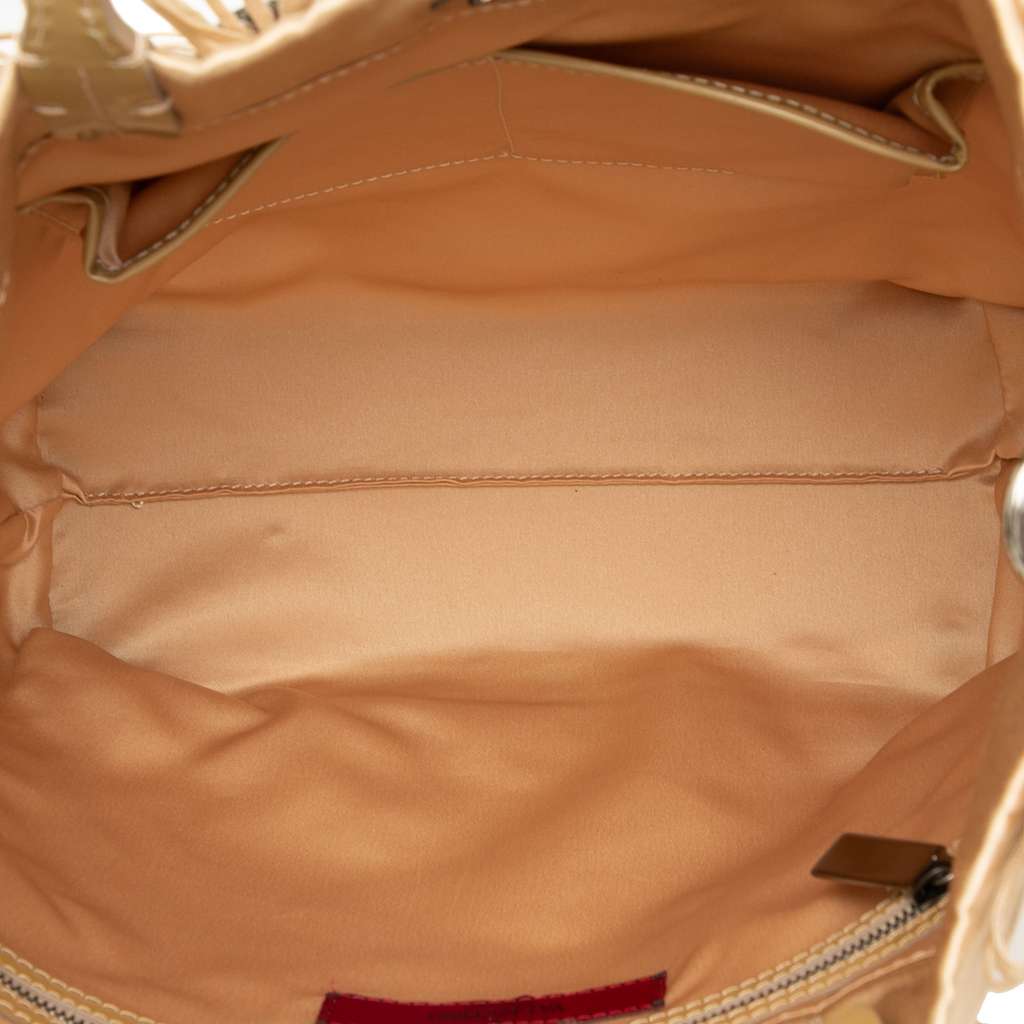 Valentino Floral Embellished Satin Satchel - 4