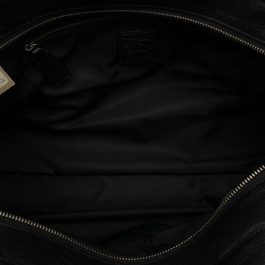 Burberry Tonal Check Nylon Shoulder Bag - 4