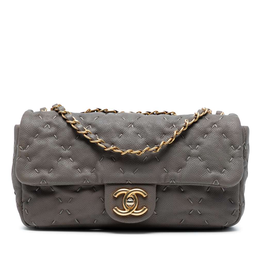 Chanel CC Caviar Wild Stitch Flap