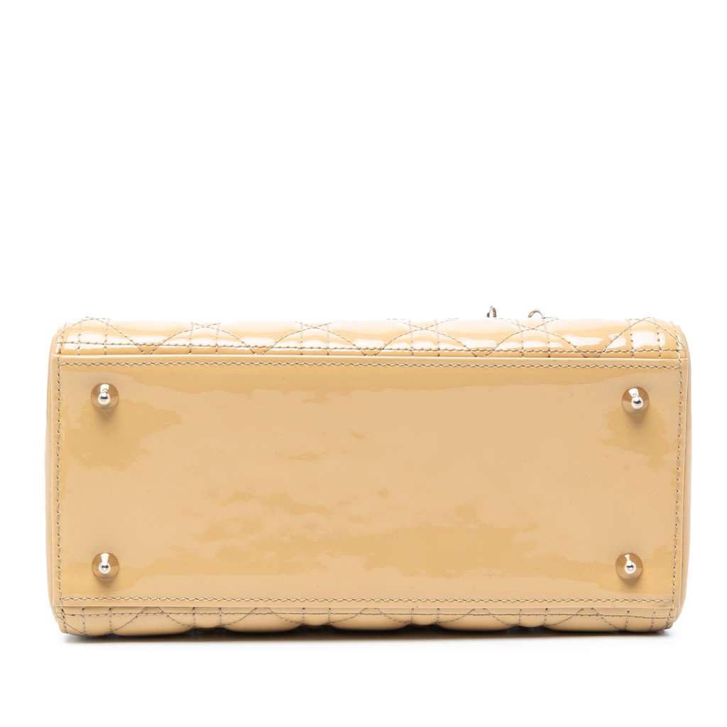 Dior Medium Patent Cannage Lady Dior - Image 6