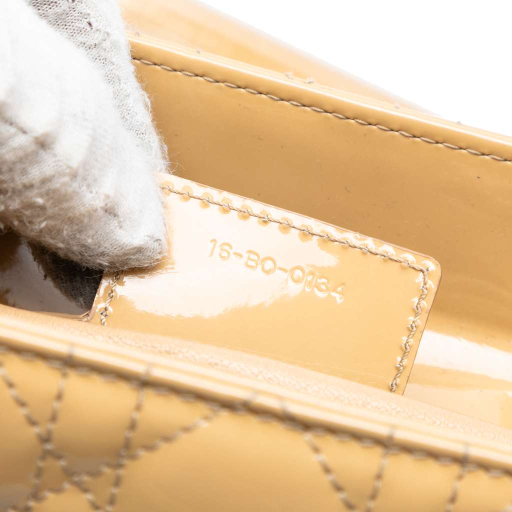Dior Medium Patent Cannage Lady Dior - Detail 1