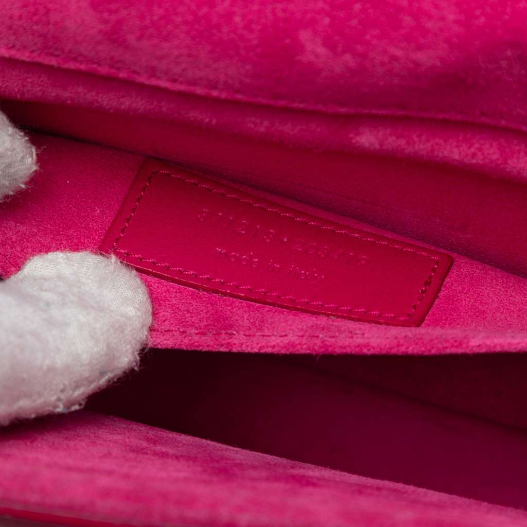 Saint Laurent Leather Chyc Ligne Clutch - Detail 1