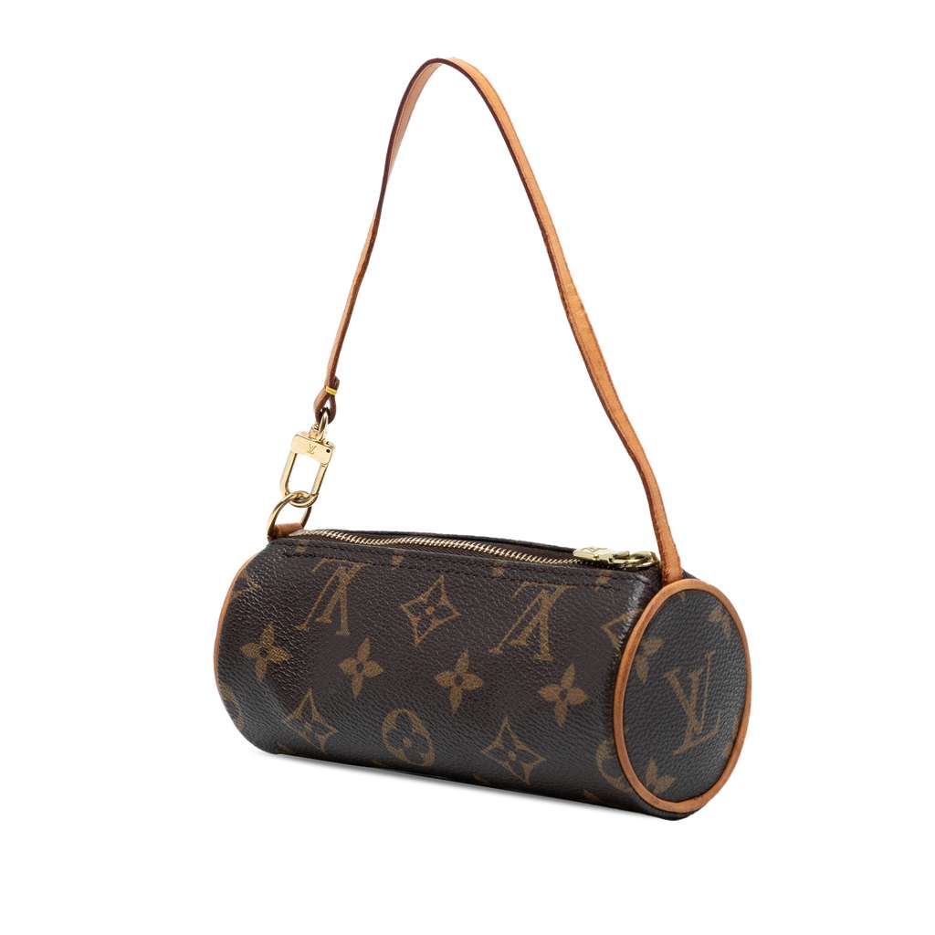 Louis Vuitton Monogram Papillon Pochette - Back view
