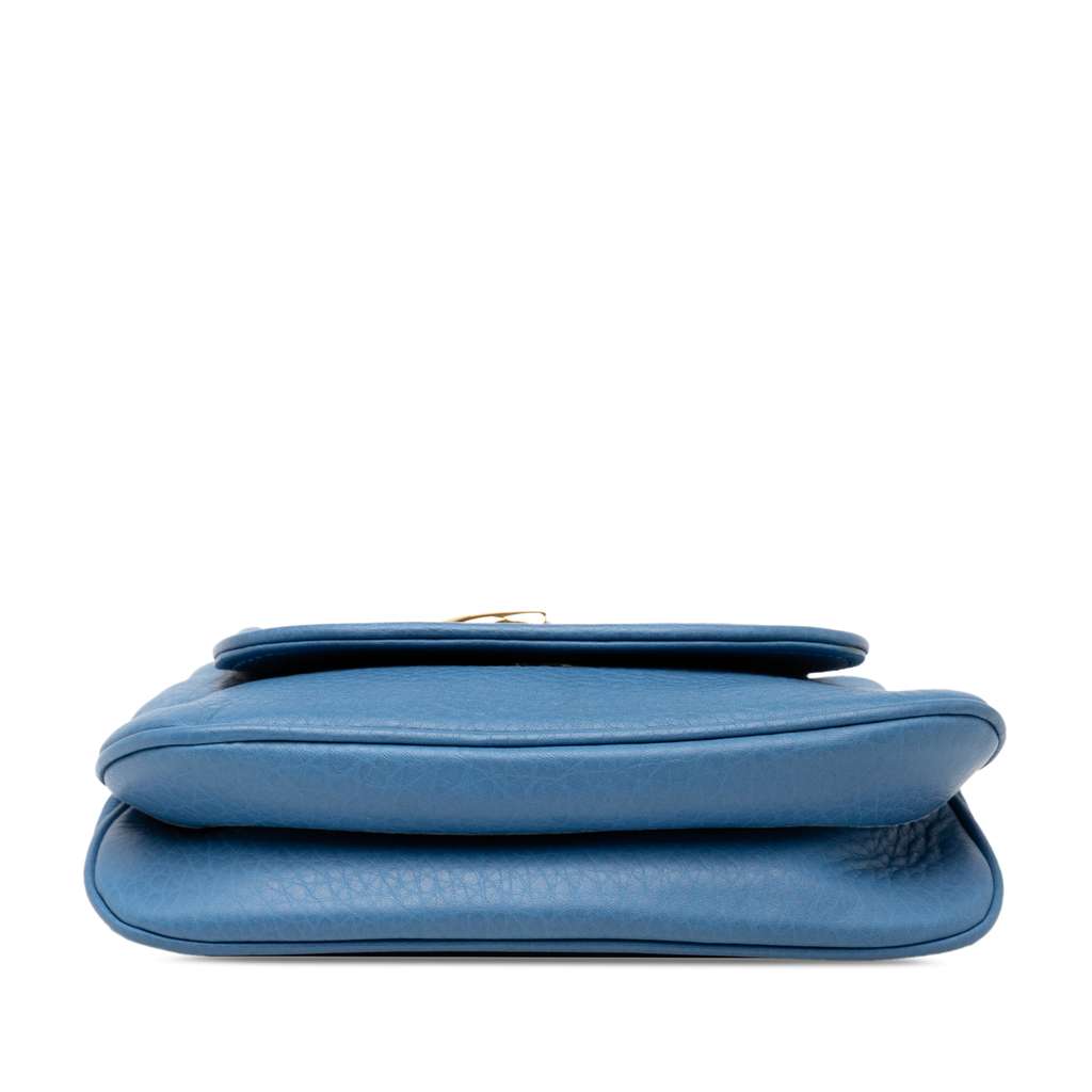 Gucci Small Leather 1973 Chain Crossbody - Image 6