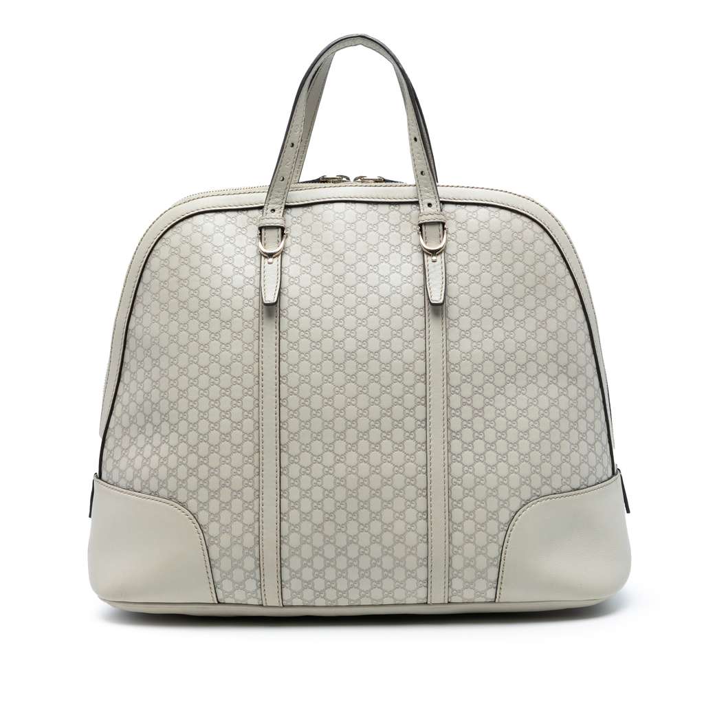 Gucci Large Microguccissima Nice Dome Top Handle Bag